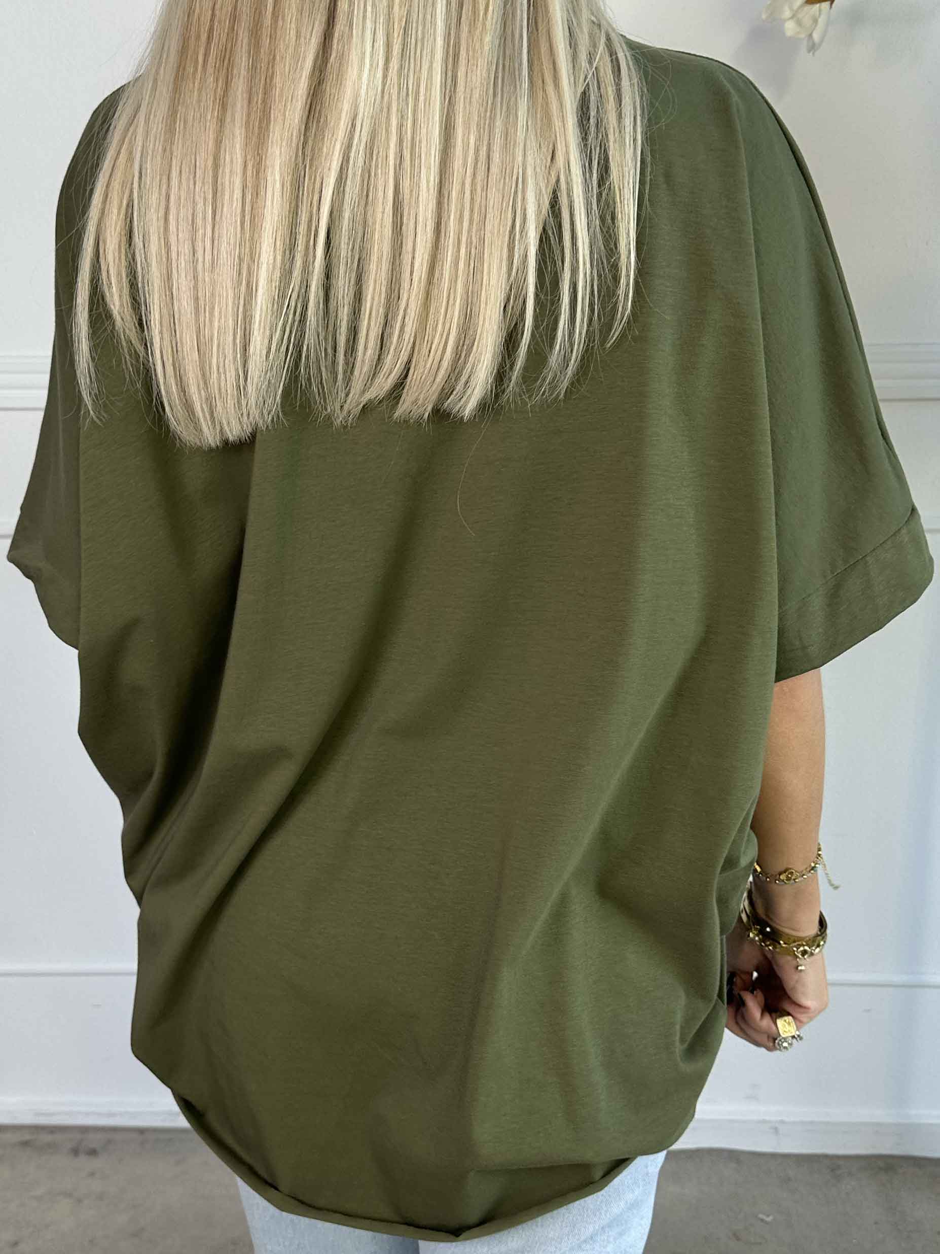 Mintu - T-shirt med mockaränder